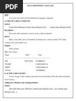 CS3481 DBMS Lab Manual