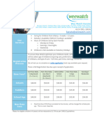 Kanata Rate Sheet 2023