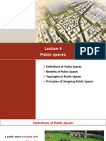 Elective Course (1) Urban Design: Public Spaces