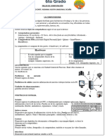 TALLER DE COMPUTACIÓN - Ficha 2 - 6TO GRADO