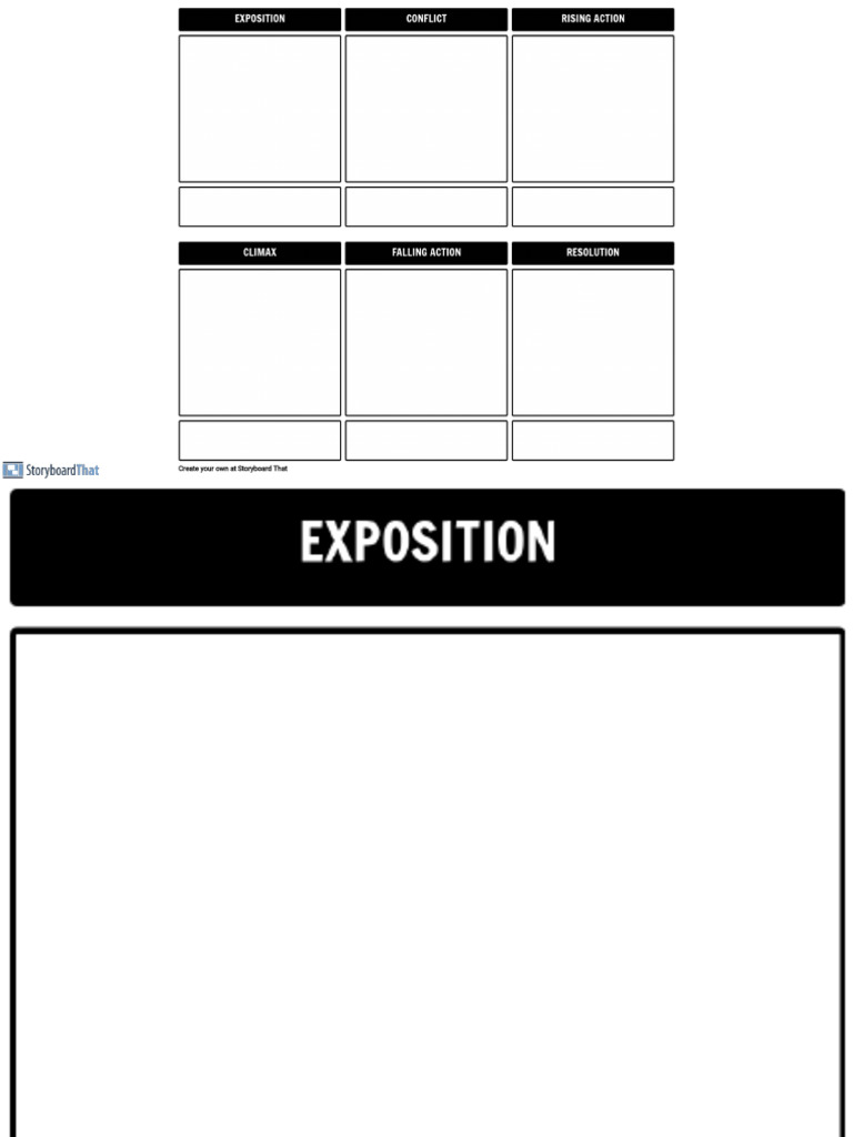 Story Outline Storyboard Template Pdf