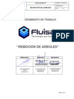 PTS-FLUISA Remoción de Arboles