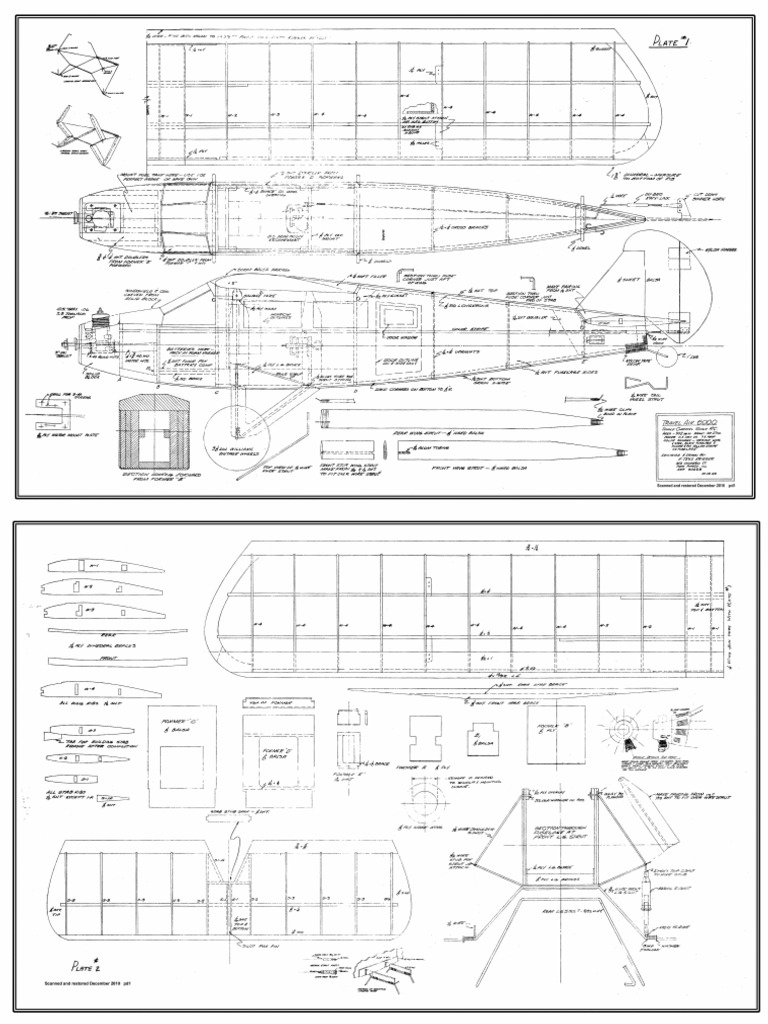 Travel Air 6000 pd1 Oz4817 | PDF