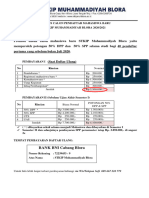 Biaya Daftar Ulang 2020 Fix