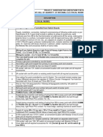 Electrical Boq of HP Square Block B 09-08-23