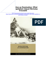 Exploitation As Domination What Makes Capitalism Unjust Nicholas Vrousalis Full Chapter