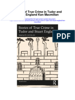 Stories of True Crime in Tudor and Stuart England Ken Macmillan All Chapter