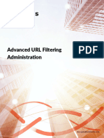Advanced Url Filtering Administration
