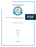 IMRaD Research Format