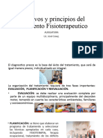 Objetivos y Principios Del Tratamiento Fisioterapeutico