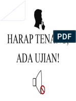 HARAP TENANG