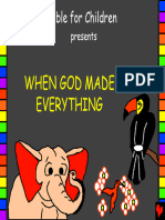 When God Made Everything: Bible For Children
