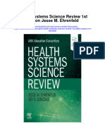 Download Health Systems Science Review 1St Edition Jesse M Ehrenfeld full chapter