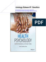 Health Psychology Edward P Sarafino Full Chapter