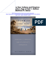 Storm of The Sea Indians and Empires in The Atlantics Age of Sail 1 Edition Matthew R Bahar All Chapter