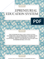 Entrepreneurial Education System