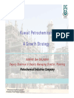 Kuwait Petrochemicals A Growth Strategy