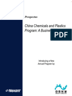 China Chemicals and Plastics Program A Business