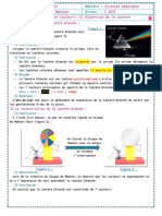 2-La Dispersion de La Lumière