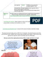 Understanding Specific Heat Capacity