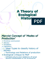A Theory of Ecological History