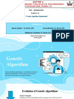 Genetic Algorithm EDT