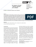 Shih Et Al 2018 Understanding The Impact of Train Run Throughs On Railway Switches Using Finite Element Analysis