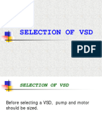 Selection of VSD