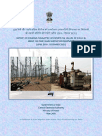 Report of Standing Committee of Experts On Failure of 220 KV & Above Voltage Class Substation Equipment (April 2019 - December 2021)