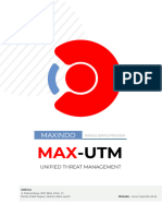 (Premium Manage Service) Max-Unified Threat Management