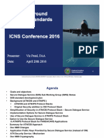 ICAO Air-Ground Security Standards Status ICNS Conference 2016
