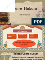 Yuniasih - Genre Hukum