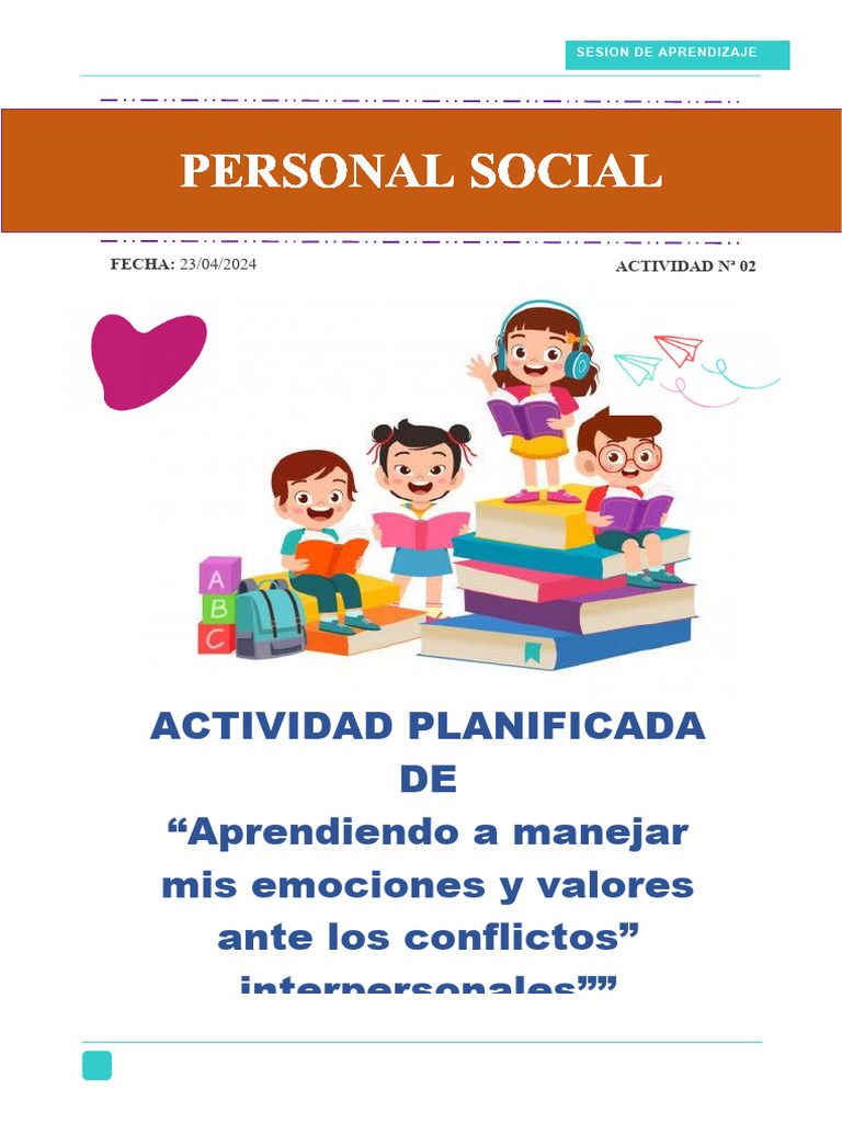 Resolución de Conflictos en Niños y Adolescentes | PDF | Aprendizaje ...