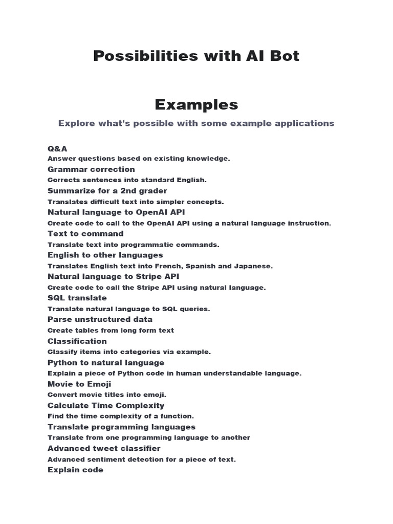 AI Applications and Code Solutions | PDF | Computing | Computer Programming