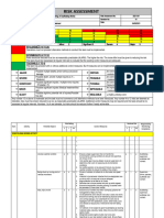 Risk Assessment: Erection, Altering and Dismantling of Scaffolding Works