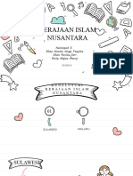 Kerajaan Islam Nusantara: Kelompok 5 Dhea Novela Anggi Puspita Dhea Rosita Sari Early Najwa Muroj