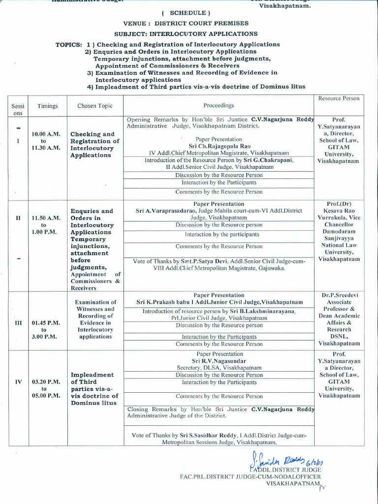 SCHEDULE DEFINITION LAW visual data 4