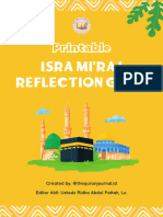 Isra Mi'raj Reflection Games.