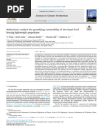 Multicriteria Analysis For Quantifying Sustainability of Developed Load Bearing Lightweight Geopolymer