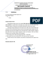 Surat Pemberitahuan Masuk Sekolah Pasca Libur Hari Raya Idul Fitri