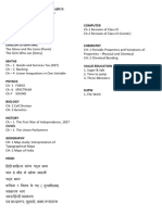 Class 10 Ut 1 Syllabus 2024