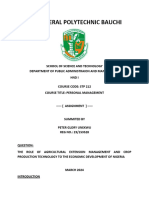 Public Admin (Assignment - Coverpage)