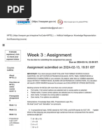 Artificial Intelligence - Knowledge Representation and Reasoning - Unit 6 - Week 3