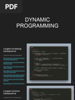 Dynamic Programming Complete