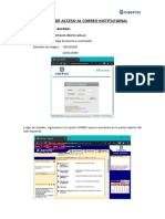 Guia de Acceso Correo Cibertec