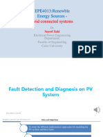 Grid Connected System - Fault Detection Methods Lecs 5-6_new Recorded