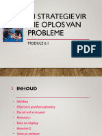 6 - 1 Strategie Vir Probleemoplossing