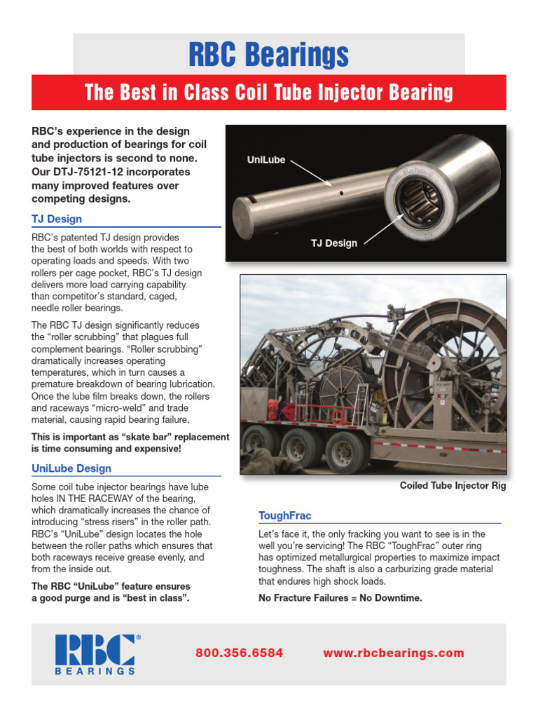 RBC-DTJ | PDF | Bearing (Mechanical) | Mechanical Engineering