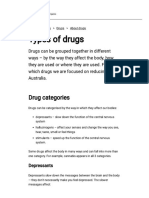 Types of Drugs - Australian Government Department of Health and Aged Care