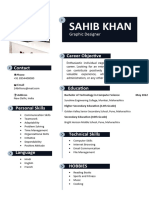Fresher Resume PDF Resume For Fresher PDF